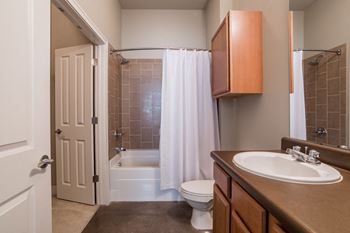 Modern Bathroom at The Foundry-Student, Indiana